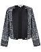 Пиджак с асимметричной застежкой Karl Lagerfeld kids | Фото 3