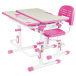 Комплект парта + стул трансформеры Lavoro Pink FUNDESK | Фото 1