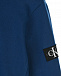 Синий свитшот с патчем на рукаве Calvin Klein | Фото 4