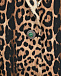 Однобортный леопардовый жакет Roberto Cavalli | Фото 3