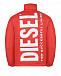 Красная куртка с белым лого Diesel | Фото 2