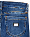 Синие джинсы со стразами Philipp Plein | Фото 5