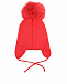Красная шапка с подвесками &quot;сердца&quot; Joli Bebe | Фото 2