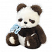 Мягкая игрушка Панда тедди из меха норки, 20 см Carolon | Фото 5