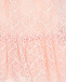 Розовое платье из фатина с вышивкой GG GUCCI | Фото 5