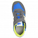 Серые кроссовки с синими вставками NEW BALANCE | Фото 4