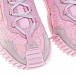 Розовые кроссовки с кружевными вставками Dolce&Gabbana | Фото 6