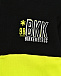 Куртка спортивная с капюшоном и логотипом, желтая Bikkembergs | Фото 3