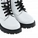 Белые ботинки с аппликацией Moschino | Фото 7