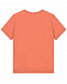 Оранжевая футболка с принтом &quot;морковки&quot; Sanetta Kidswear | Фото 2