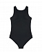 Черный купальник с белым логотипом Calvin Klein | Фото 2