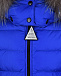 Пальто приталенного кроя с меховой опушкой Moncler | Фото 4