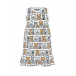Платье с принтом &quot;медвежата&quot; Moschino | Фото 1