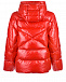 Пуховая куртка красного цвета ADD | Фото 4