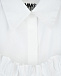 Белая блуза с рюшей по кругу MM6 Maison Margiela | Фото 5