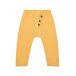 Желтые спортивные брюки под памперс Sanetta Pure | Фото 1