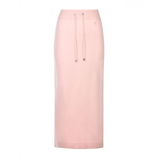 Розовая юбка из шерсти и кашемира  | Фото 1