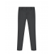 Серые классические брюки из трикотажа Dal Lago | Фото 1