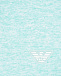 Комплект: футболка и бермуды мятного цвета Emporio Armani | Фото 6