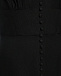 Платье миди черное MARGOT, рукав фонариком Saloni | Фото 7