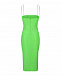 Зеленое платье со стразами Giuseppe di Morabito | Фото 5