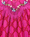 Платье цвета фуксии с логотипом GUCCI | Фото 3