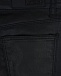 Черные брюки из зко-кожи Karl Lagerfeld kids | Фото 4