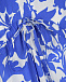 Платье с синим цветочным принтом Pietro Brunelli | Фото 10