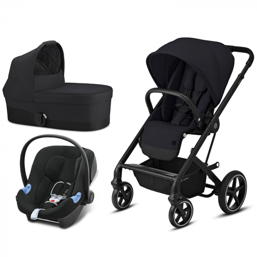 Коляска Balios S Lux BLK 3 в 1 Deep Black CYBEX | Фото 1