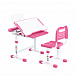 Комплект парта и стул трансформеры, Vanda Pink Cubby | Фото 3