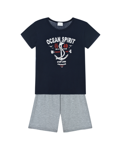 Пижама с принтом &quot;Ocean Spirit&quot; Story Loris | Фото 1