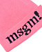 Розовая шапка с помпоном MSGM | Фото 3