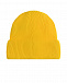 Желтая шапка с отворотом MaxiMo | Фото 2