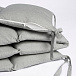 Защита для детской кроватки (бампер универсальный)&quot;Soft Cotton&quot; (Серо-оливковый) PERINA | Фото 3
