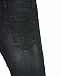 Темно-серые джинсы с разрезами Diesel | Фото 6
