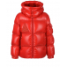 Красная глянцевая куртка Moncler | Фото 1