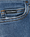 Синие джинсовые шорты с накладным карманом Dolce&Gabbana | Фото 3