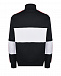 Черная спортивная куртка с белыми вставками Dsquared2 | Фото 2