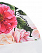 Комплект с цветочным принтом: комбинезон, шапка, слюнявчик Dolce&Gabbana | Фото 7