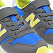Серые кроссовки с синими вставками NEW BALANCE | Фото 6