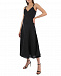 Приталенное черное платье 120% Lino | Фото 5