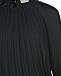 Черное платье с плиссировкой  | Фото 7