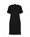 Черное платье с белым воротником Vivetta | Фото 6