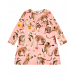 Розовое платье Coletta Wannabe Leopard Molo | Фото 1