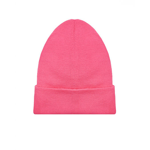 Розовая шапка из шерсти Regina | Фото 1