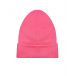 Розовая шапка из шерсти Regina | Фото 1