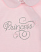 Розовый комбинезон с надписью &quot;Princess&quot; La Perla | Фото 3