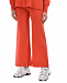 Красные широкие брюки из шерсти и кашемира Allude | Фото 7