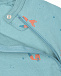 Голубой комбинезон с принтом &quot;лисы&quot; Sanetta | Фото 3
