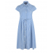Платье в сине-белую полоску Pietro Brunelli | Фото 1
